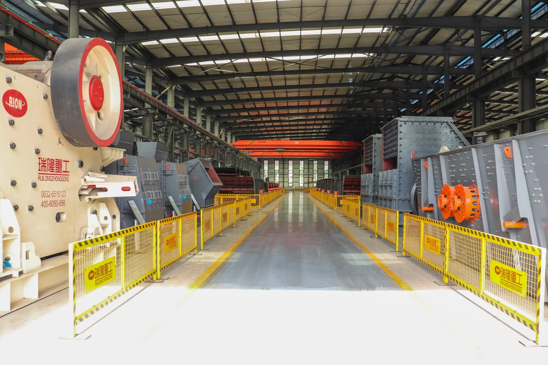 Ruilong heavy equipment workshop